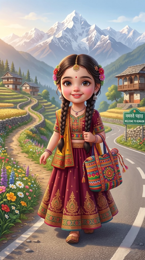 Juju 3D AI Cultural Influencer - Traditional Dance Girl